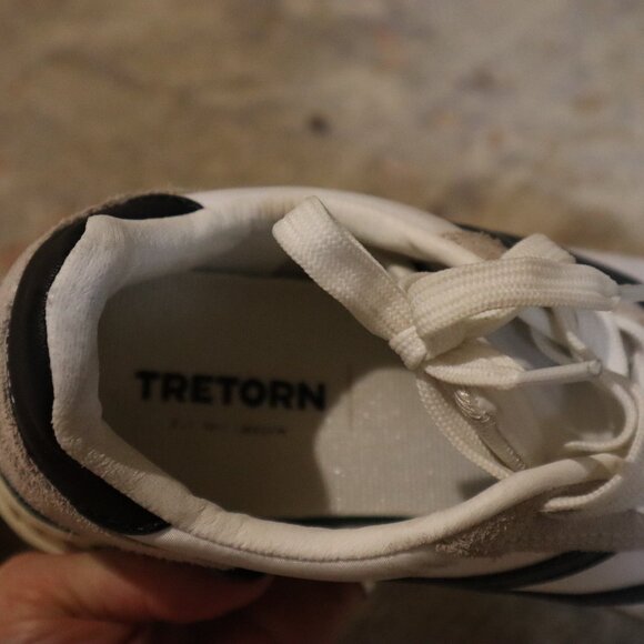 Tretorn Rawlins VTG Sneaker (Women) 8M, WHITE/ BLACK - Picture 4 of 6